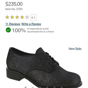 SAS‎ Sparkling Annex Oxford Black lace up flat Dress shoe Women’s size 10.5